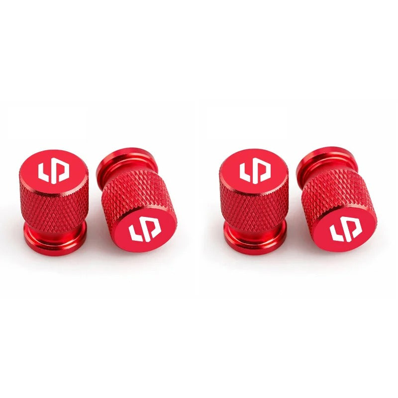 4Pcs Aluminum Alloy Tire Valve Stem Caps Anti-Theft for Leapmotor C16 C11 C10 C01 B10 T03 S01 2024-2025