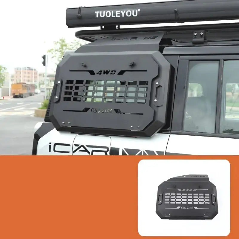 Rear side window armor expansion for Chery JAECOO J6£¨ICAR 03£©