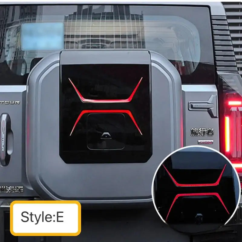 Car Trunk Sticker For Chery Jetour T2 CHERY7