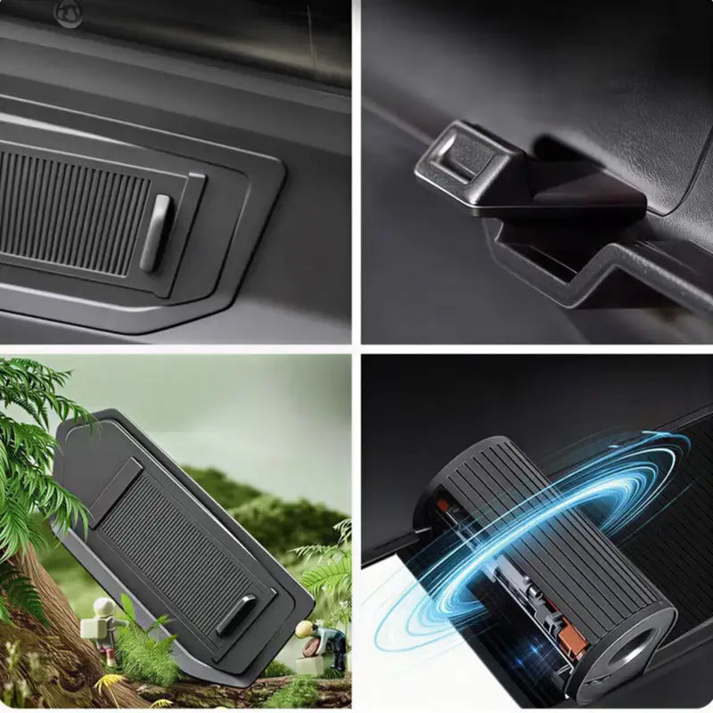 Privacy partition beneath the centre console for Jetour T2 and T2 PHEV