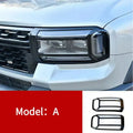 Front and Rear Headlight Protectors for the Chery JETOUR G700