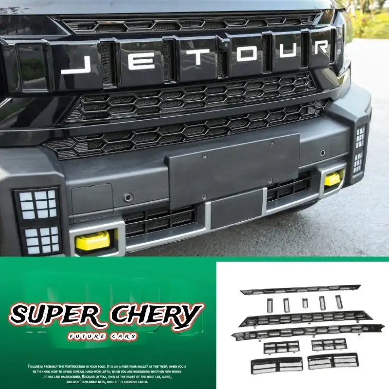 Chery JETOUR  T2 Car protection front bumper grille dust-proof net CHERY9