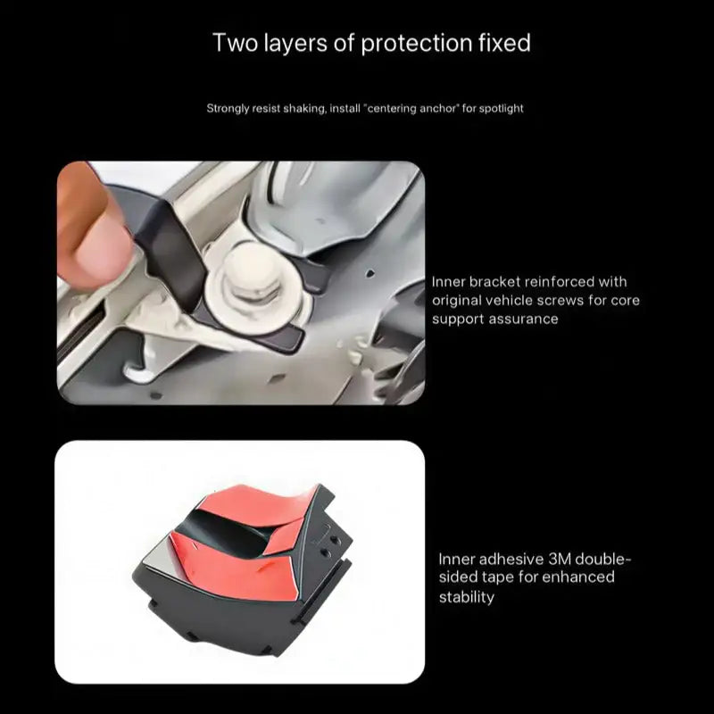 JETOUR G700 A-pillar Extended Spotlight Bracket