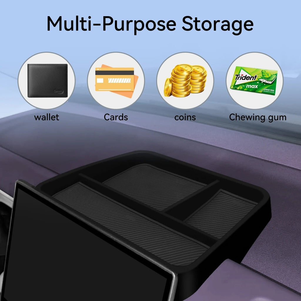 Leapmotor B10 2025-2026 Central Control Screen Rear Storage Box | ABS Tray Organizer