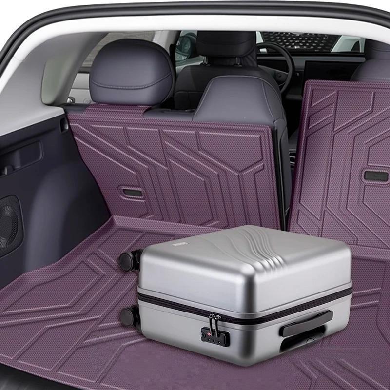 Leapmotor B10 TPE Rear Trunk Mat 2025-2026 鈥?Custom Fit Cargo & Seat Back Protector