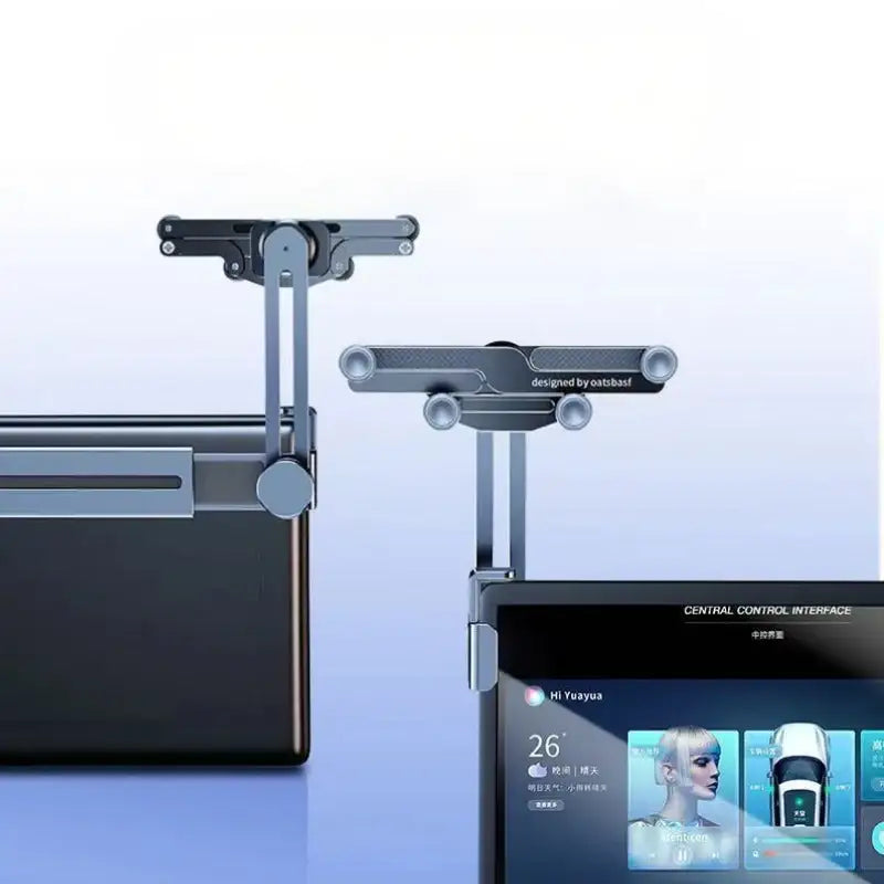 Dual-Phone Aluminum Alloy Car Holder