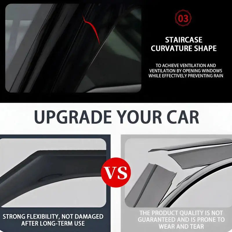 Window Visor For Chery Jetour X50