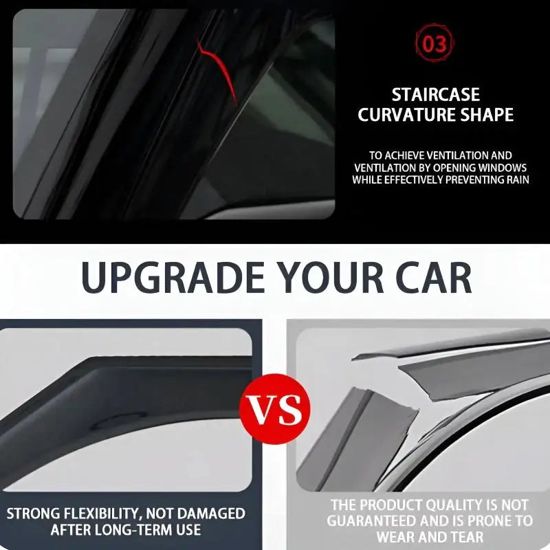 Window Visor For Chery Jetour G700