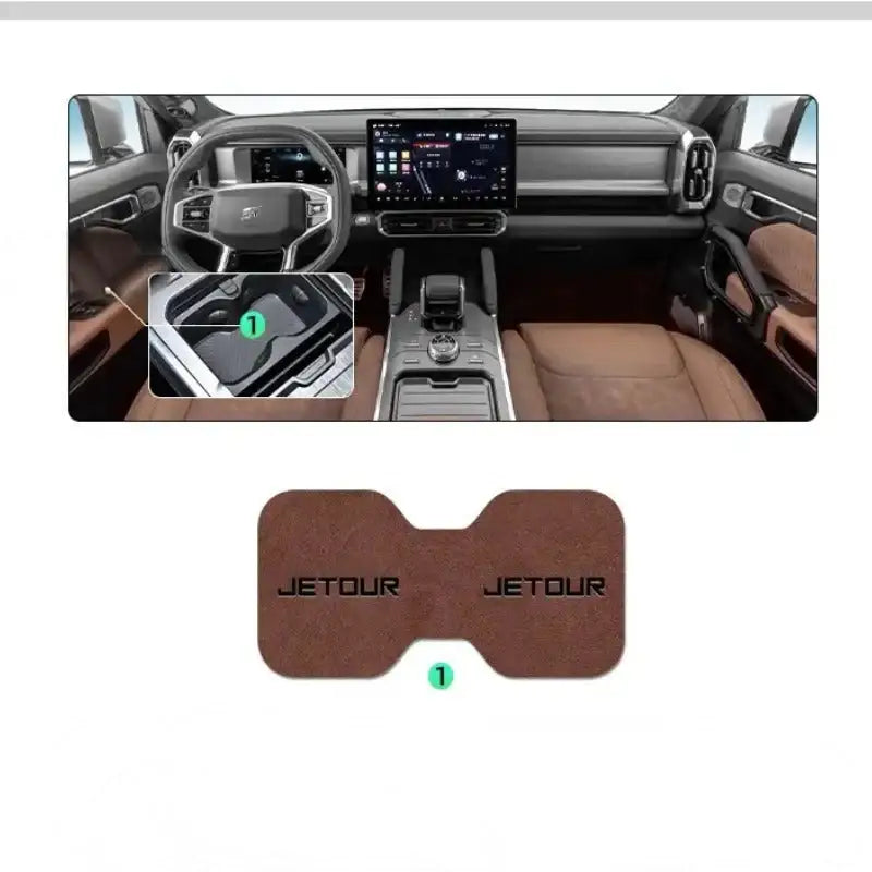 Car Mug Mats for Chery JETOUR T2 CHERY8
