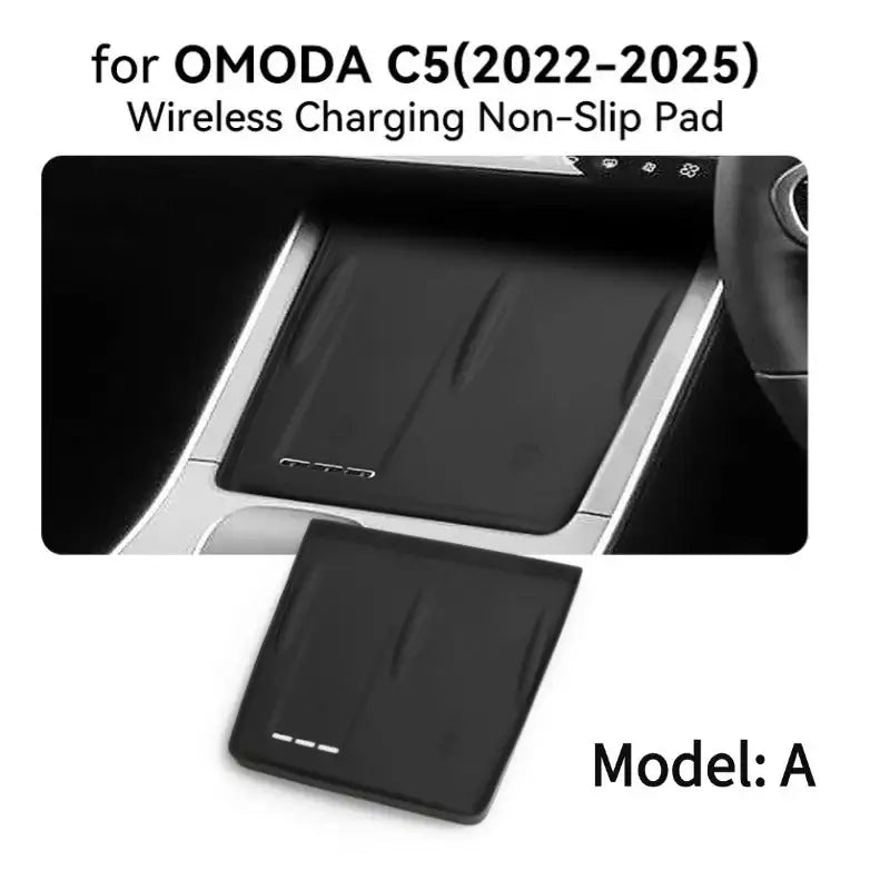 Non-slip silicone mat for car charging place for Chery Omoda CHERY1
