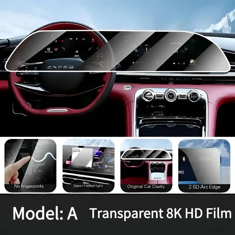 Screen Tempered Glass Protection Film For Chery Exeed RX & Omoda C9 Chery Omengda10