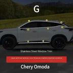 Car Window Strip For Omoda 5 Chery Omengda13