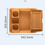 Car Armrest Storage Box & Charging Silicone Pad Suitable for GAC MOTOR GS8 (Trumpchi)