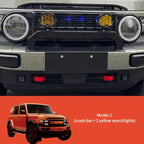Car front crash bar and modified spotlights For Chery iCAR V23