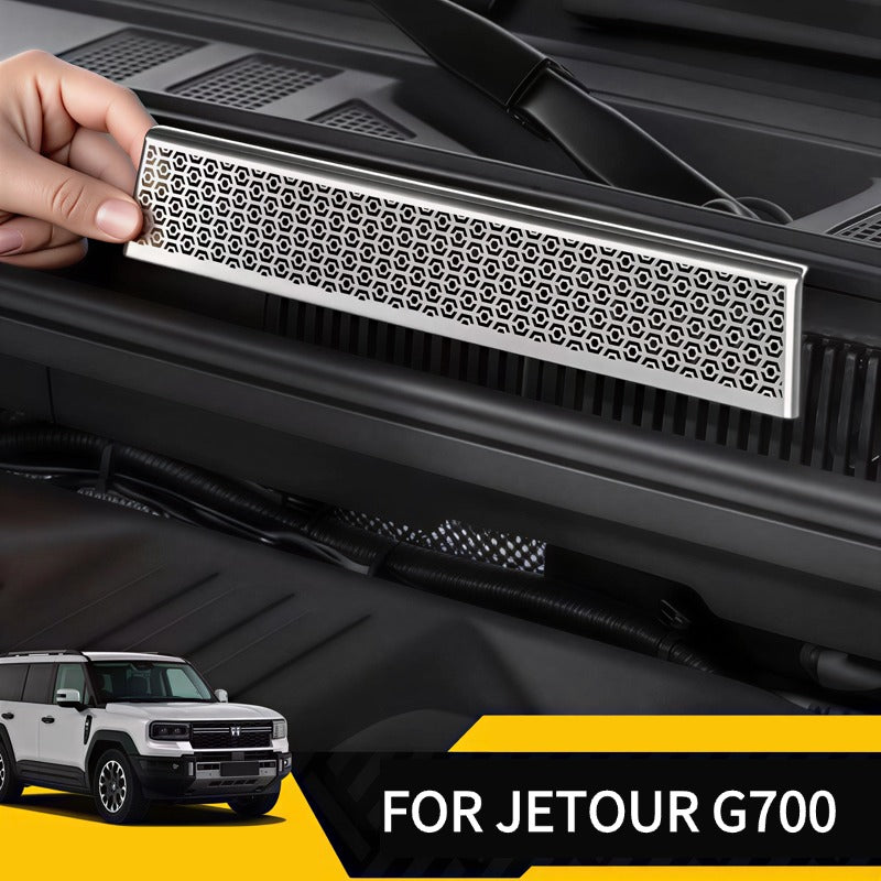 Insect screen for bonnet air intake suitable for Jetour G700