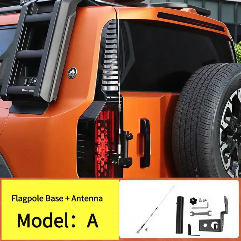 Car Trunk Antenna Flag Pole for Chery Jetour G700
