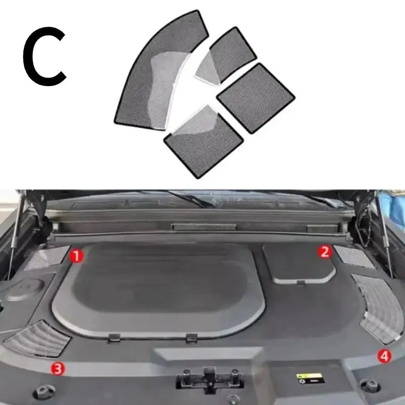 Chery Jetour  T2 Cover Inlet Dust Cover CHERY1