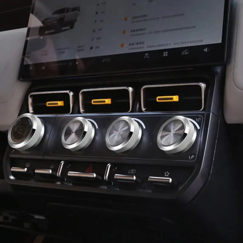 Air Conditioning Rotary Knob Protective Cover for Chery iCAR V23
