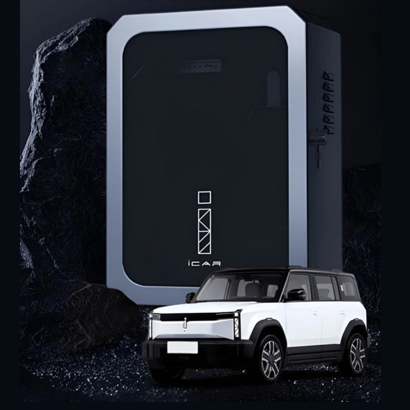 Caixa de proteção para posto de carregamento de VE