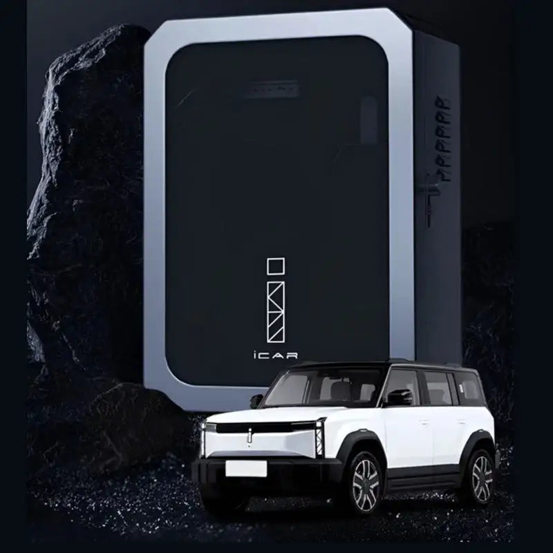 Charging post protection box for EV CHERY1