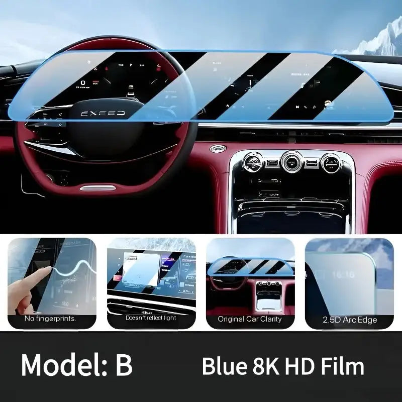 Screen Tempered Glass Protection Film For Chery Exeed RX & Omoda C9 Chery Omengda2