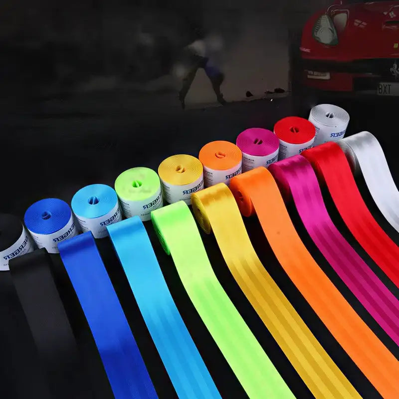 Multi-Color Customization for Car Seat Belts CHERY1
