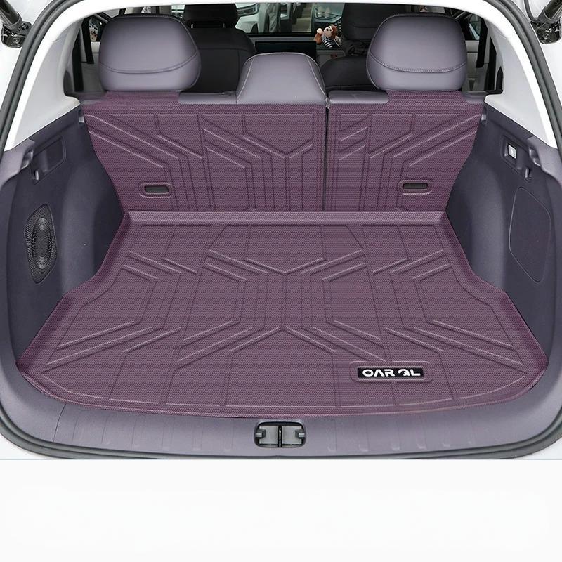 Leapmotor B10 TPE Rear Trunk Mat 2025-2026 鈥?Custom Fit Cargo & Seat Back Protector