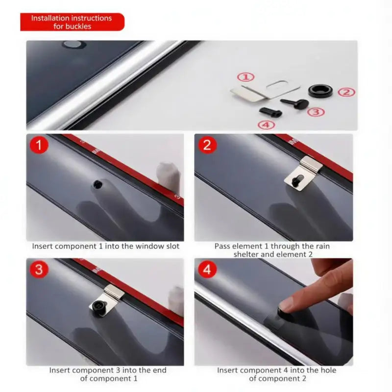 Window Visor For Chery Jetour X50