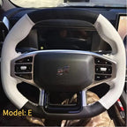 Genuine Leather Handmade Steering Wheel Cover for Chery Jetour T2 & Jetour T2 PHEV CHERY2