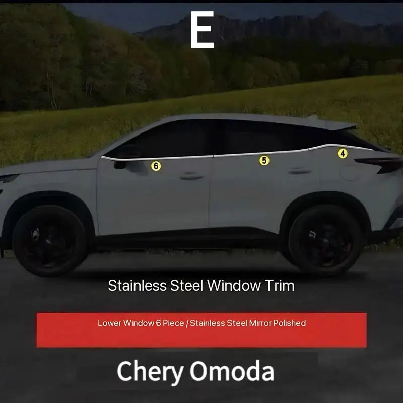 Car Window Strip For Omoda 5 Chery Omengda15