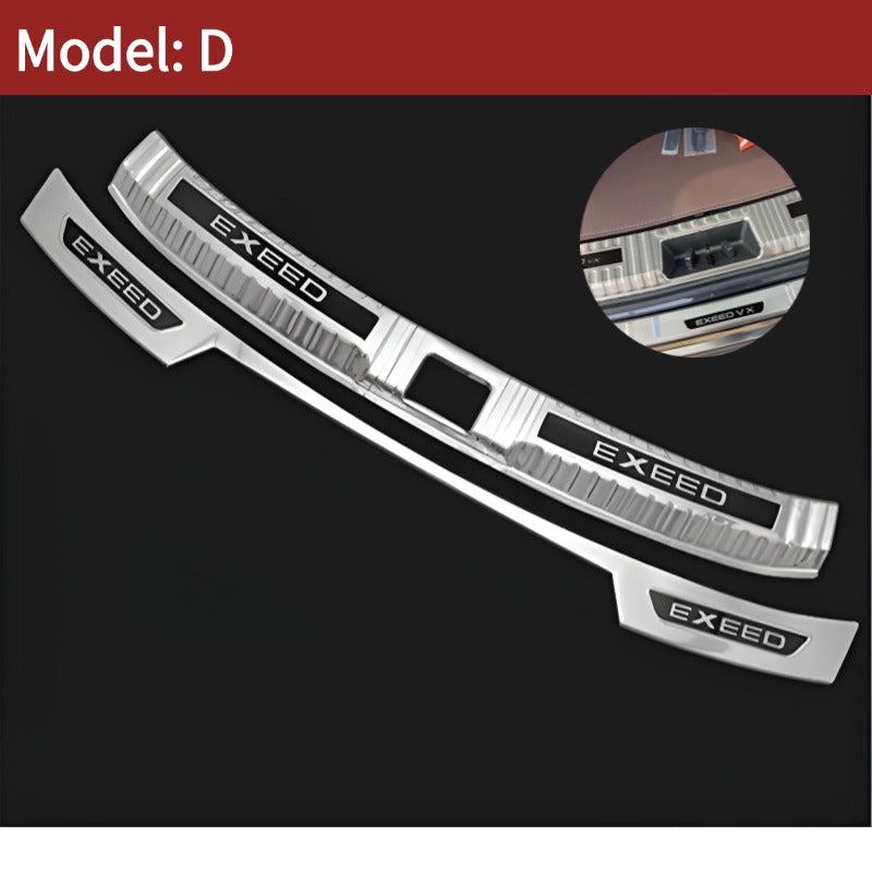 Tira antirrayaduras de bienvenida para puerta para Chery Exeed & Omoda C9