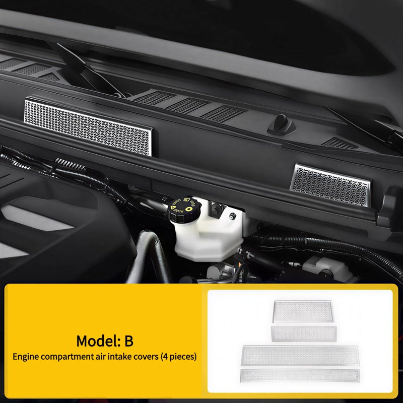 Insect screen for bonnet air intake suitable for Jetour G700