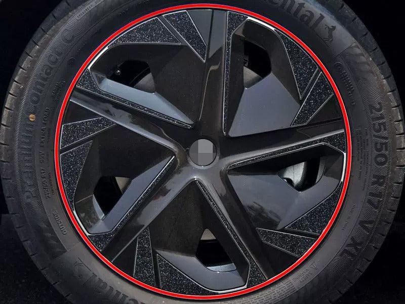 Autocollant de moyeu de roue