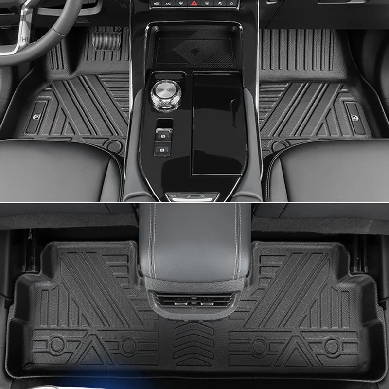 Custom TPE Floor Mats for Haval H6 2021 2022 3rd Generation - All Weather Foot Mats