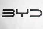 比亚迪鲨鱼6车尾标志，ABS塑料外饰件，适用于鲨鱼6车型，品牌TOP BYD LIMITED。