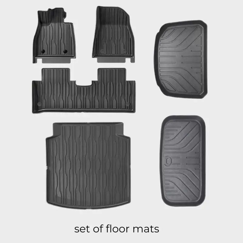 TPE Rubber Floor Mats & Trunk Mat for BYD Seal BYD7