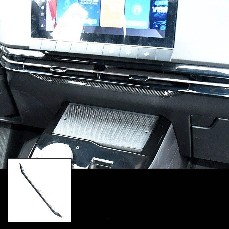 Center Console Lid Trim Panel Frame & Air Vent Trim Strip MG6
