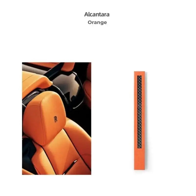 Alcantara Steering Wheel Center Stripe Marker Sticker BYD5