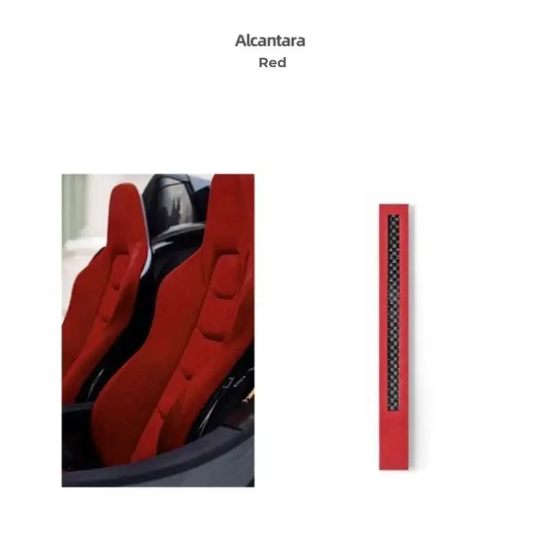 Alcantara Steering Wheel Center Stripe Marker Sticker BYD6