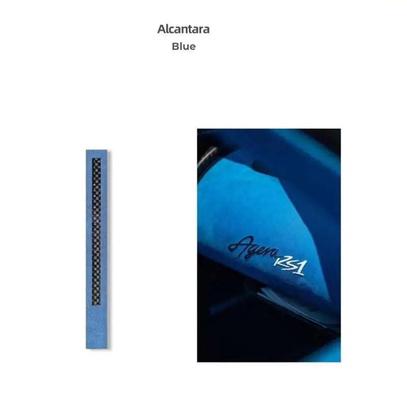 Alcantara Steering Wheel Center Stripe Marker Sticker BYD7