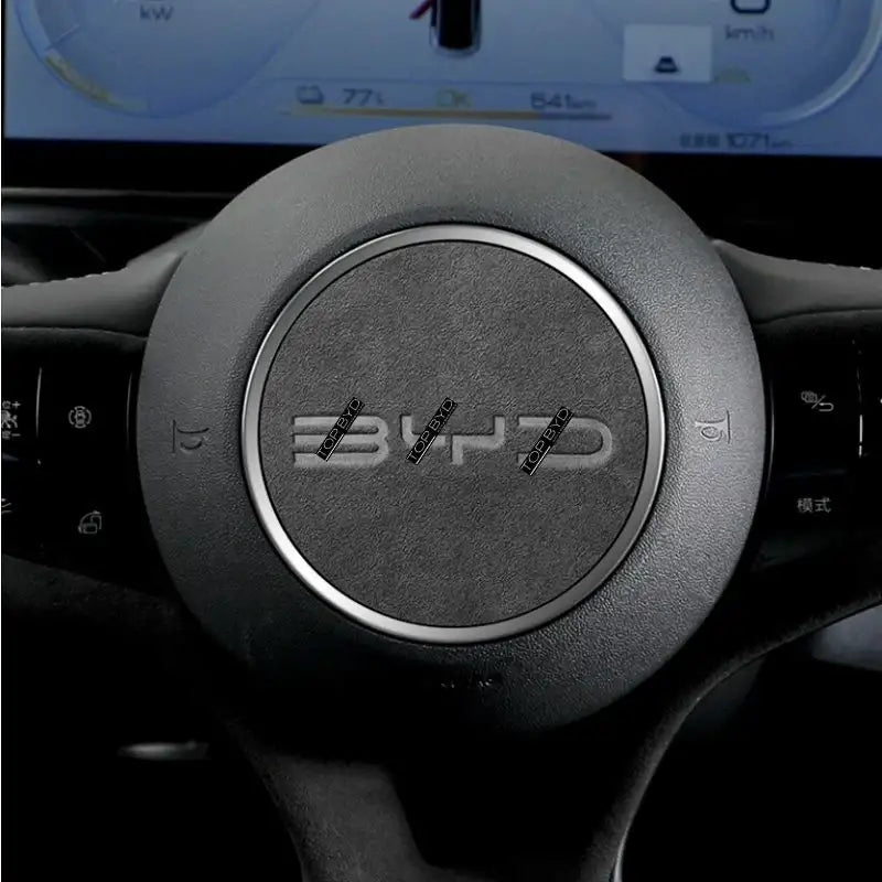 Genuine Alcantara Steering Wheel Cover for BYD Seal 6 DM-i BYD4