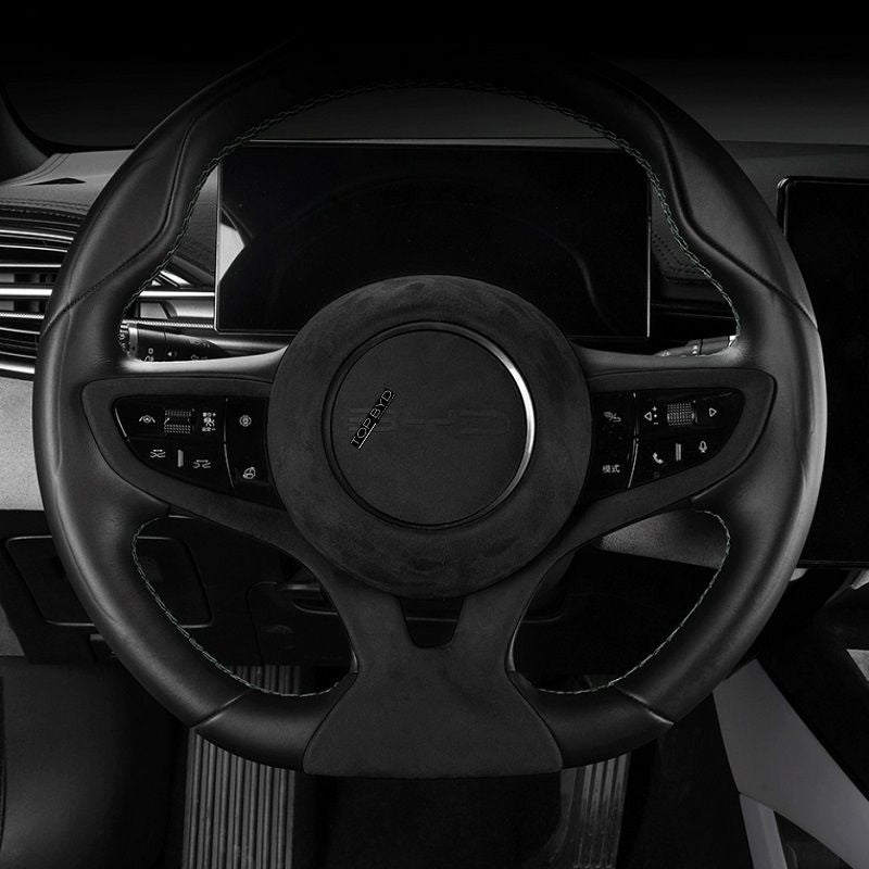 Original Alcantara steering wheel airbag cover