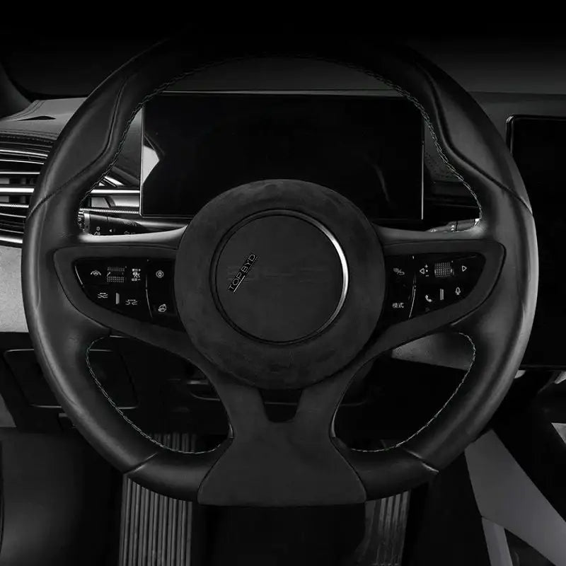 Genuine Alcantara Steering Wheel Cover for BYD Seal 6 DM-i BYD3