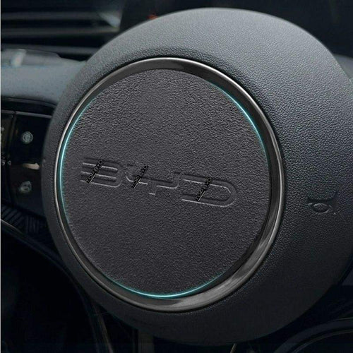Original Alcantara steering wheel airbag cover BYD1