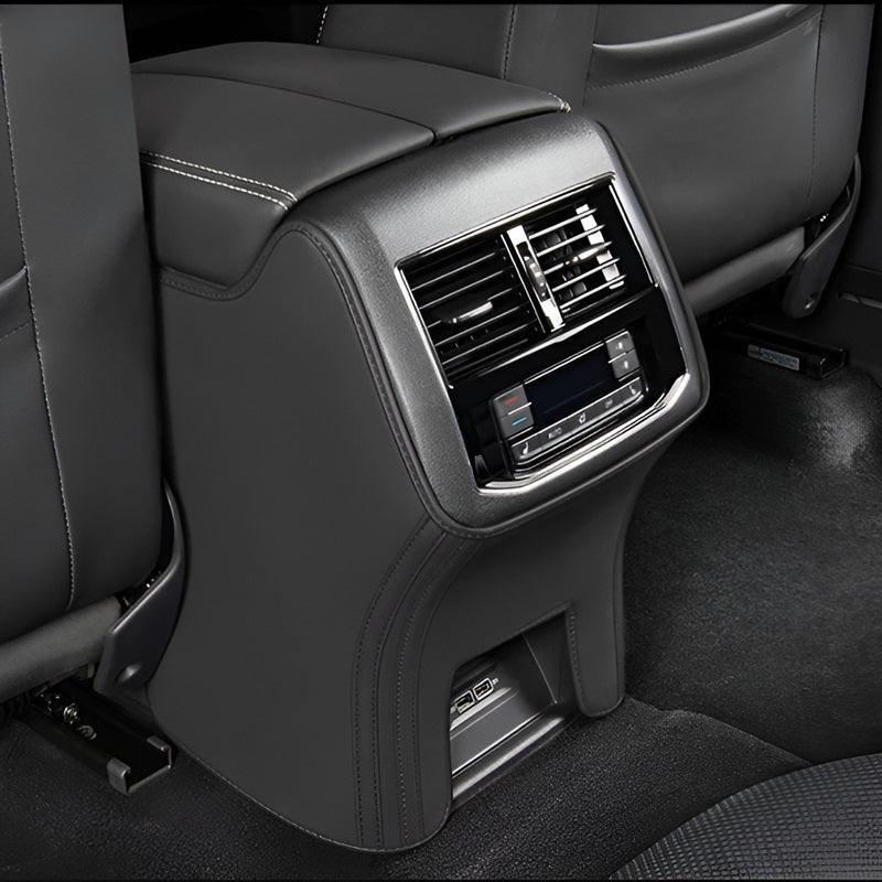 Custom Fit Console Kick Panel Protector for Volvo EX30 - Microfiber Leather Anti Scratch Pad