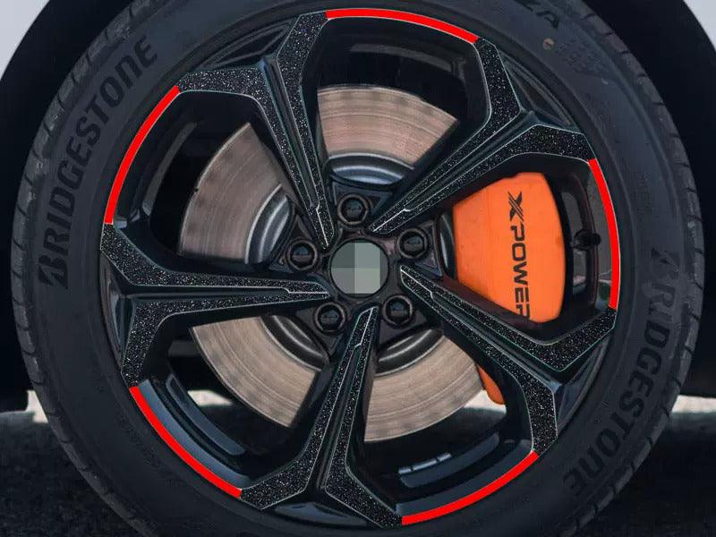 Autocollant de moyeu de roue