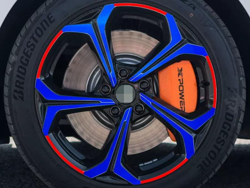 Autocollant de moyeu de roue