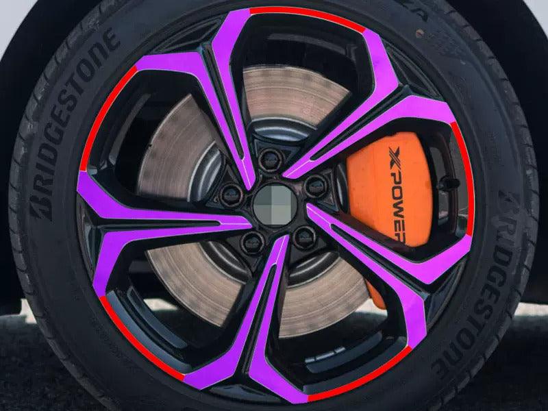 Autocollant de moyeu de roue