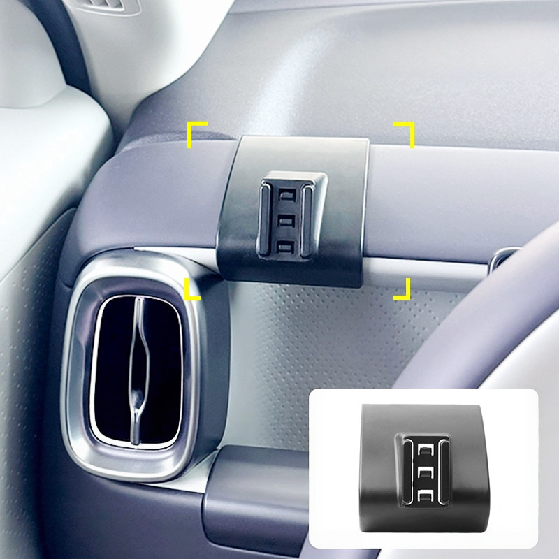 2025-2027 Leapmotor B10 B01 Left Dashboard Phone Mount Holder Navigation Bracket LHD