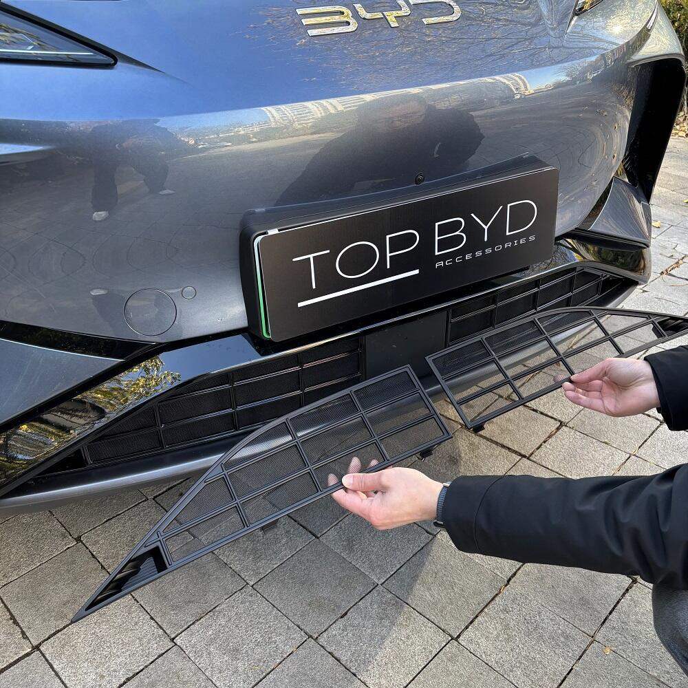 比亚迪海豹7车 grille防护网，汽车外部配件，TOP BYD品牌，适用于海豹7车型的前格栅保护网
